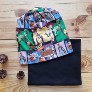 Czapka toy story + komin