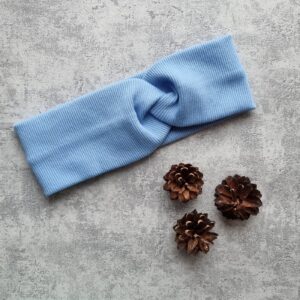 Opaska pastelowy  baby blue