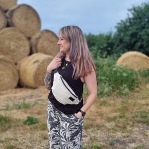 Nerka L gładka naturalna beż