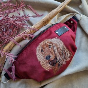 Nerka haftowana Bordo Angielski Cocker Spaniel