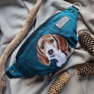 Nerka haftowana Zieleń morska Beagle