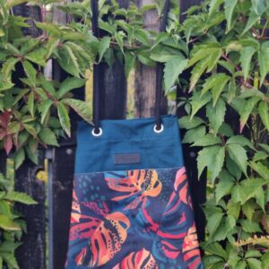 Jagoda plecak torebka 2w1 monstera