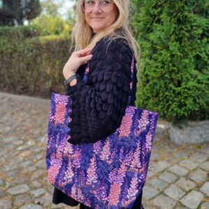 Torba dwustronna Dalia wisteria