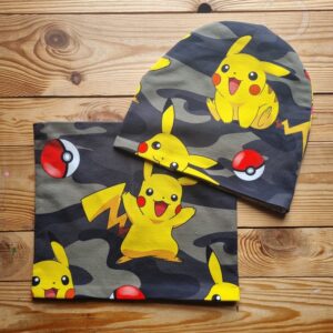 Czapka dla dziecka + komin pika
