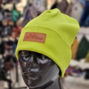 Czapka Street prążkowana limonka