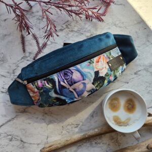 Nerka kolorowa na pas 312 kwiaty