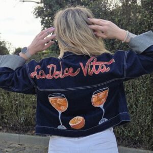 Kurtka malowana La dolce Vita