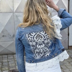 Kurtka koronka boho