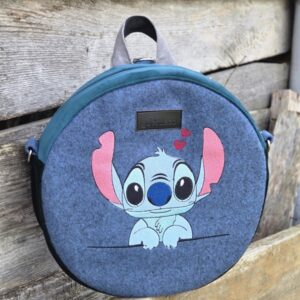 Plecak Okrąglak 2w1 torebka Stitch