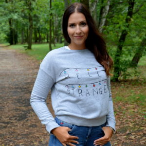 Hello Stranger - Stranger Things - ręcznie malowana